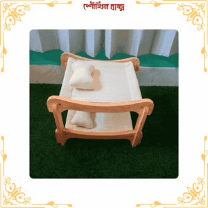 কাঠের ডাবল-লেয়ার ক্যাট হ্যামক বেড