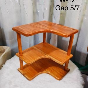 মেহগনি কাঠের চমৎকার কাপ অর্গানাইজার র‍্যাক/D5