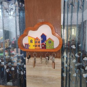 মেহগনি কাঠের কী হোল্ডার / শোপিস