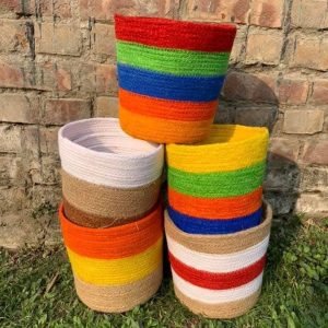 জুটের ট্রি বাস্কেট – ন্যাচারাল ও স্টাইলিশ ডেকোর